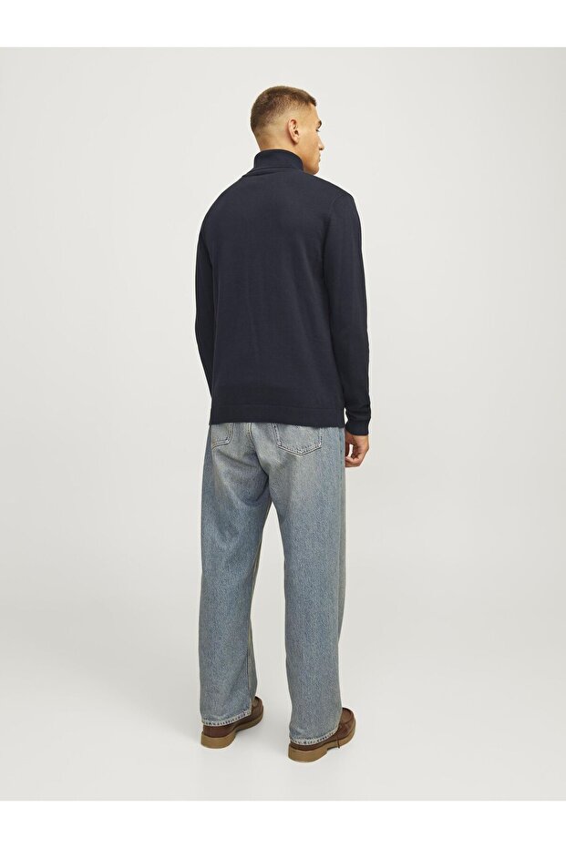 Rollkragenpullover Einfarbig Rollkragenpullover - 4