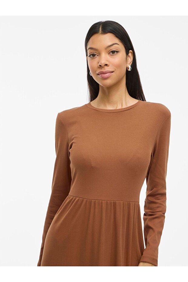 Rochie pulover cu mânecă lungă - 6