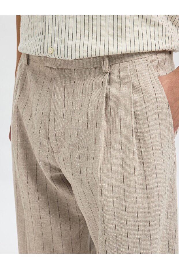 Anzughose Leinenmix - 5