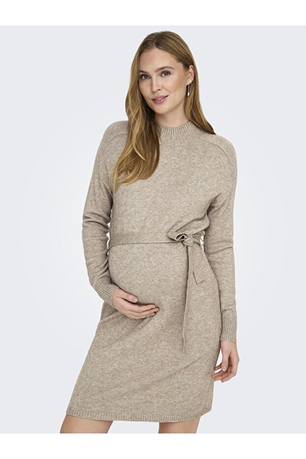 Strickkleid OLMLEVA Langes Kleid - 6