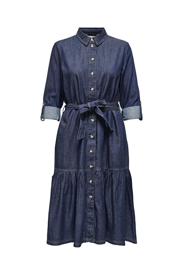 Rochie din denim ONLSEVIGNY Rochie midi - 2