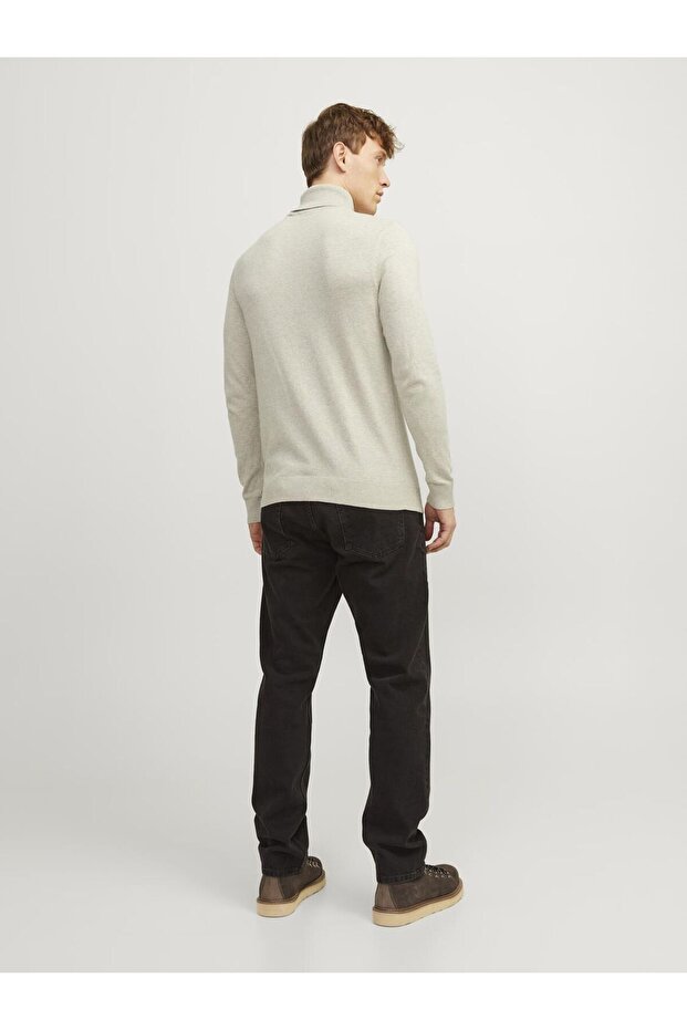 Rollkragenpullover Einfarbig Rollkragenpullover - 4