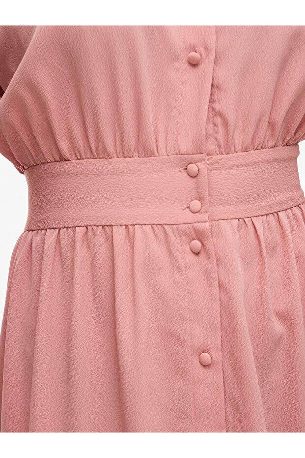 Maxikleid Kurzarm - 7
