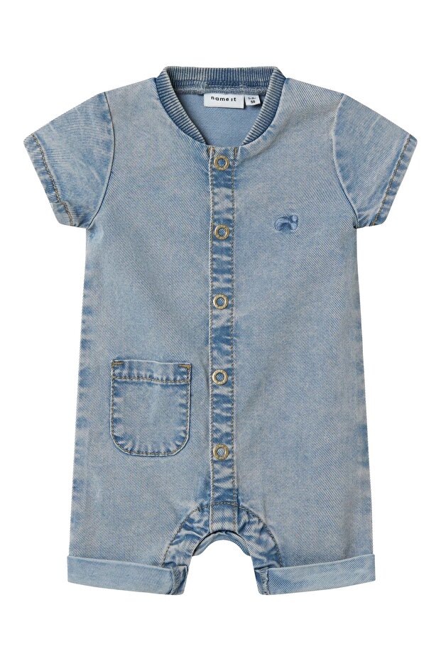 Playsuit aus Denim - 2