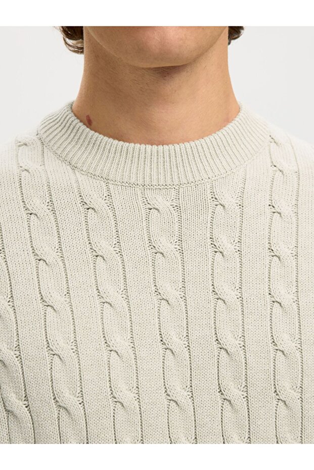 Strickpullover Zopfstrick - 5