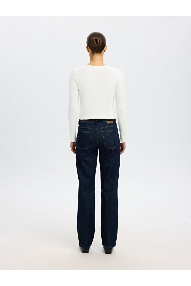 Oberteil mit langen Ärmeln Geripptes - 3