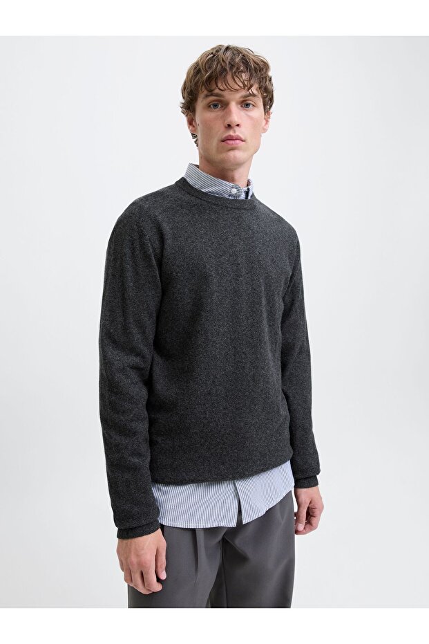Strickpullover Einfarbig Strickpullover - 7