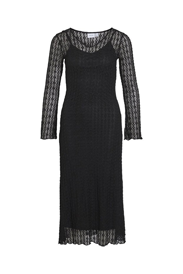 Rochie maxi cu mânecă lungă - 2