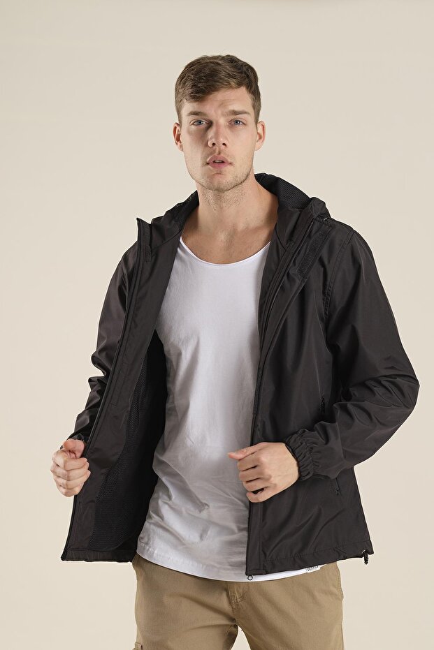 Hilti Ken Slim Fit Hooded Water Repellent Seasonal Coat
