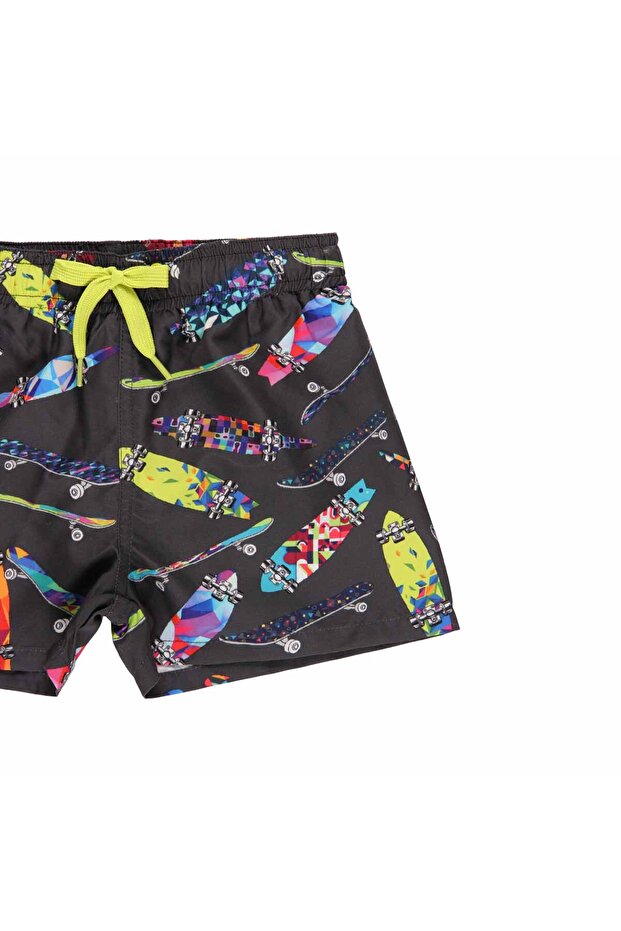 Erkek Çocuk Şort Antrasit - 3