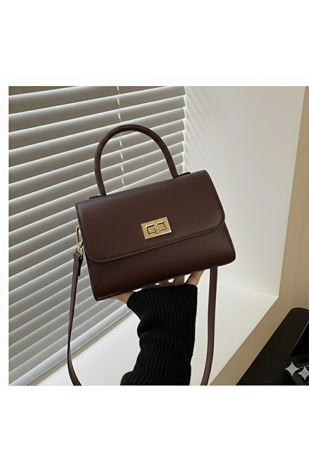 Women's Coffee Trend Bag, Long Handle Bag, Handle Shoulder Bag Handbag Hand Bag