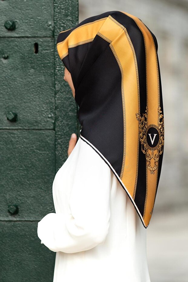 Twill İpek Eşarp - 1