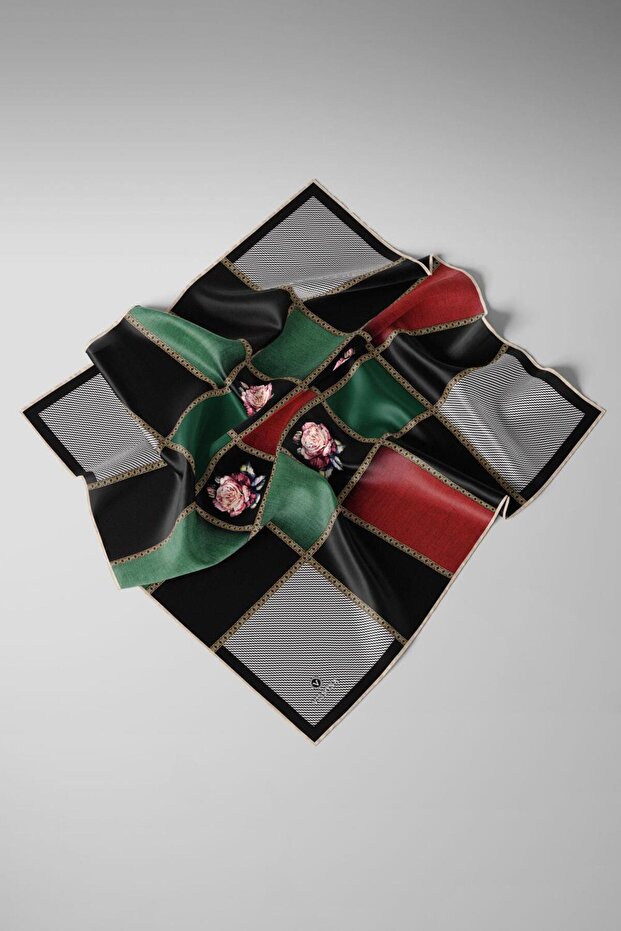 Twill İpek Eşarp - 5