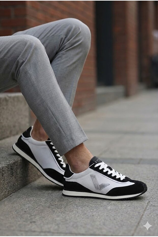 Gaban Men's Genuine Leather Casual Daily Shoes