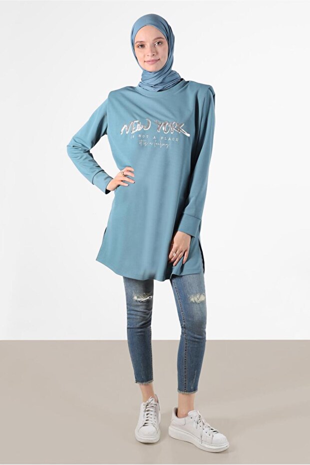 سترة رياضية مبطنة ومطبوعة 42776