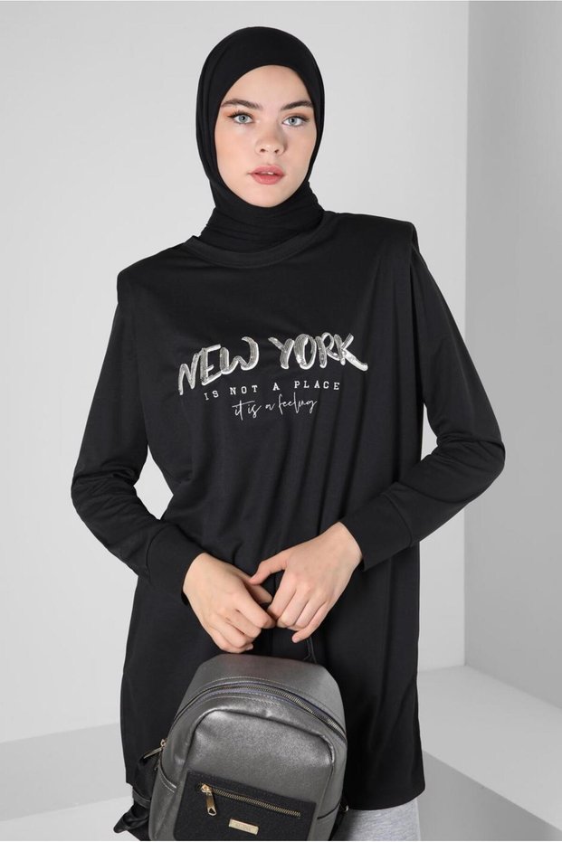 Printed Padded Tracksuit Tunic 42776