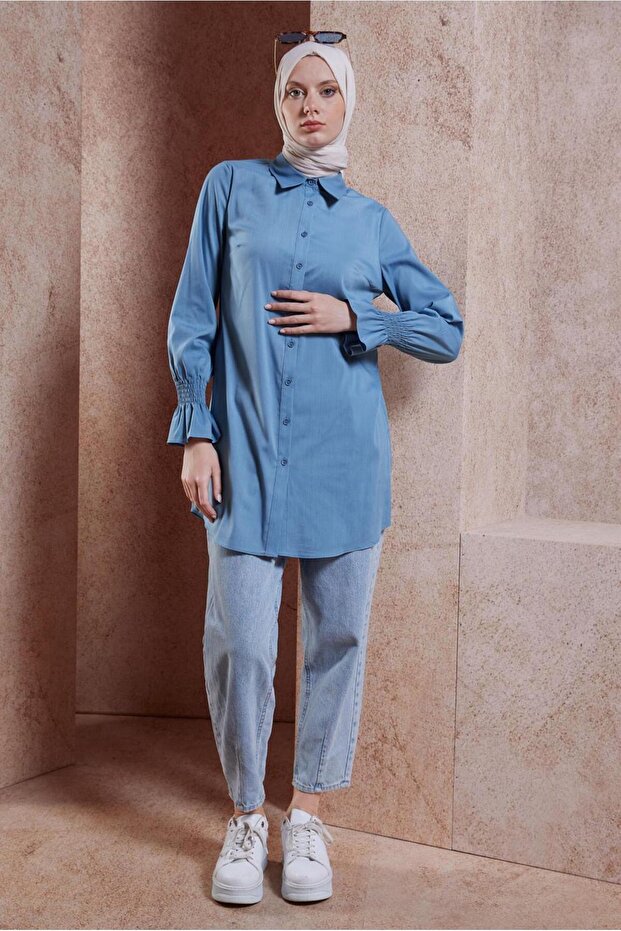 Shirt Collar Tunic 44581
