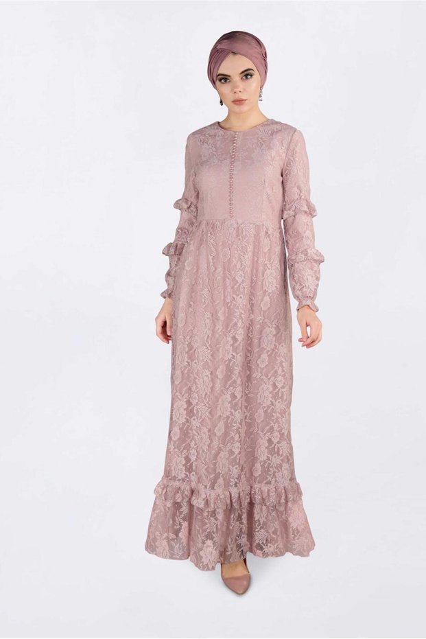 Skirt Fluffy Ruched Dress 4356
