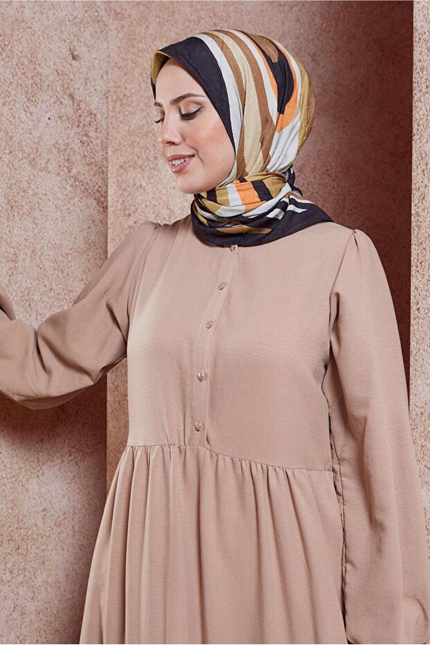 ALVINA وشاح منقوش هندسيًا 8440