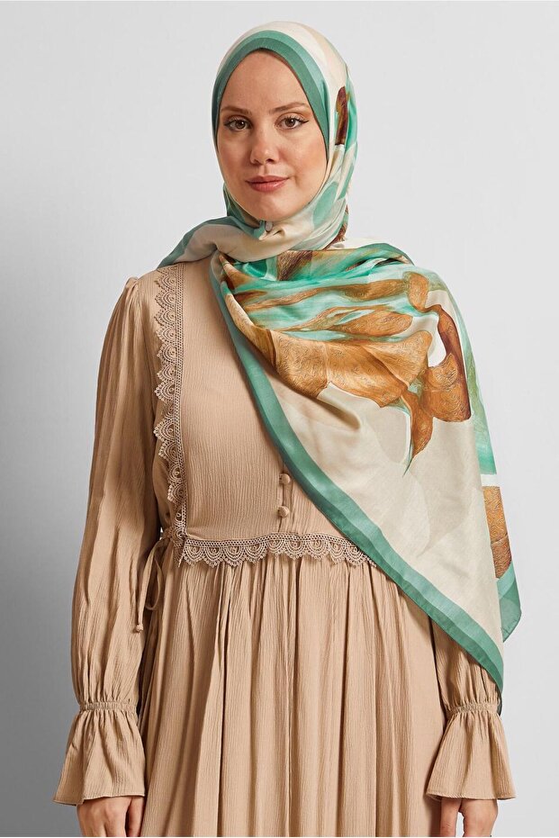 شال منقوش 8577