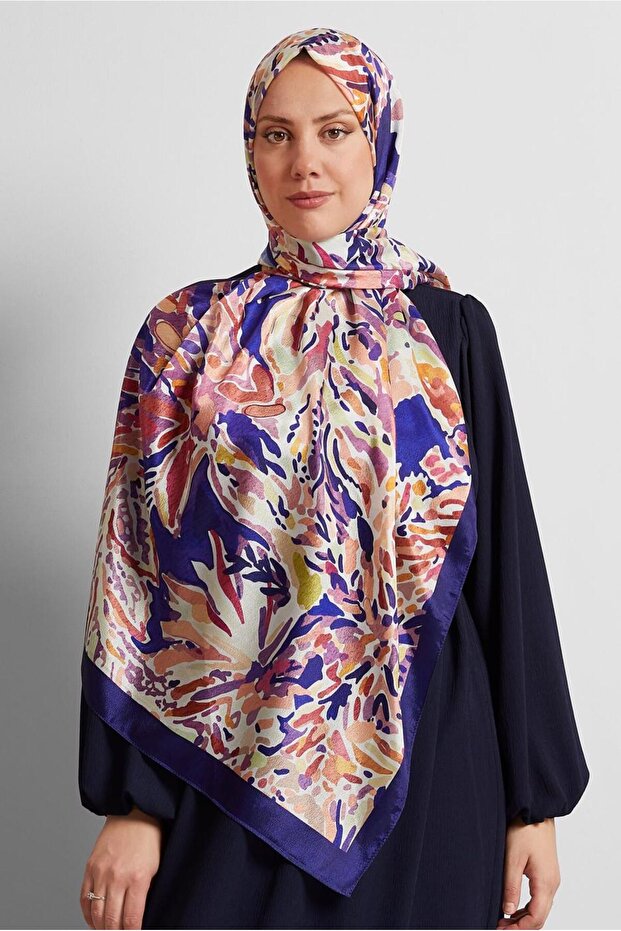 شال منقوش 8574