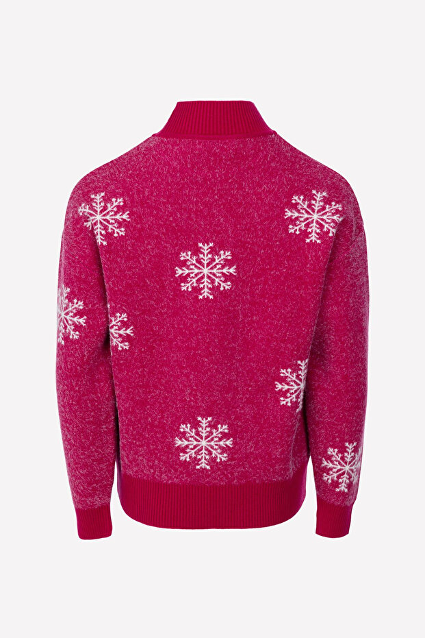 Geyik Desenli Kazak - 3