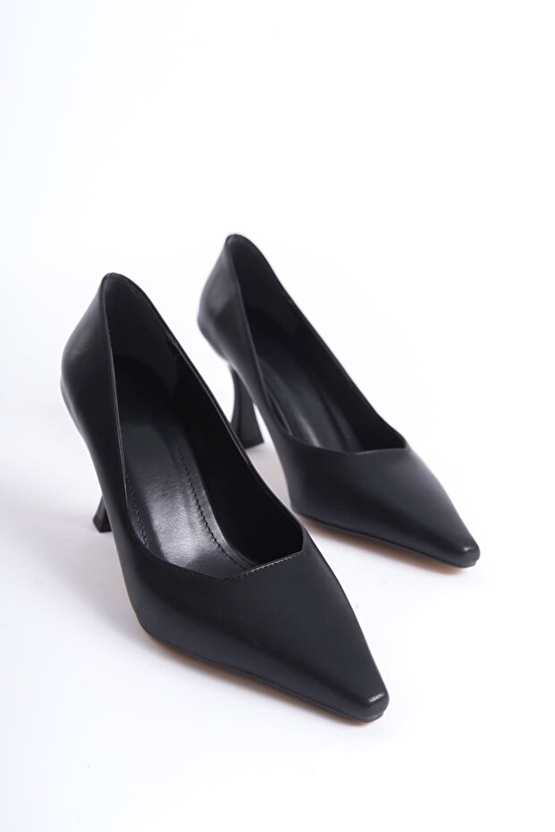 Cordelia Premium Matte Black Stiletto 7 cm