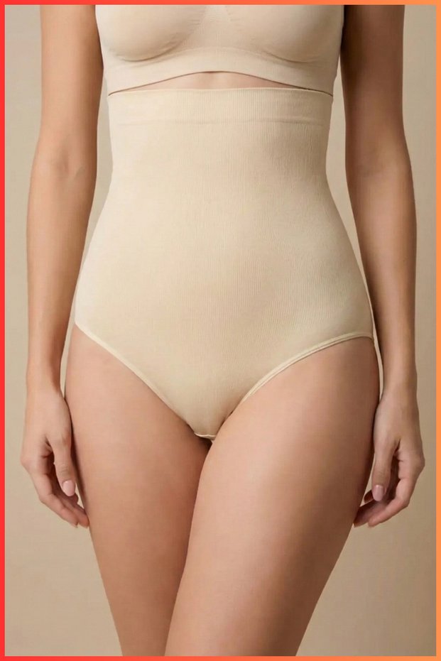 High Waist Slip Corset Seamless Abdomen Belly Waist Butt Lifter Shaper Women's Panties Corset