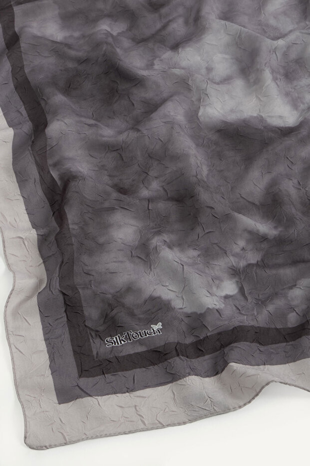 وشاح كراش بنمط سحابة القهوة المر - 3