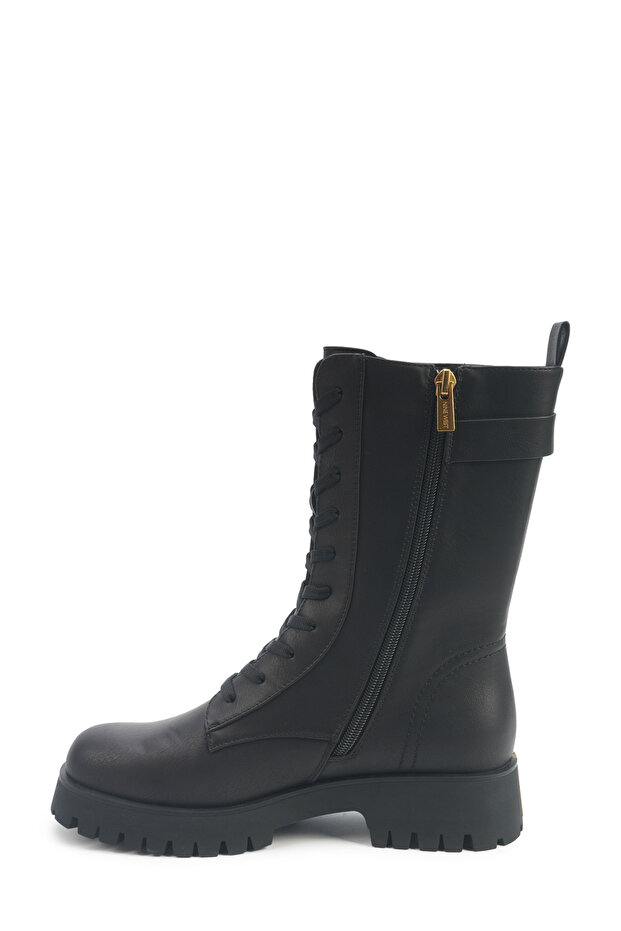 GREG 5PR Siyah Kadın Düz Bot - 3