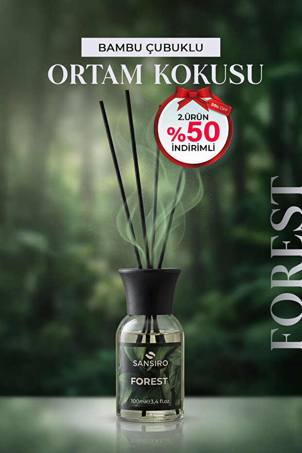 Forest 100ml Bambu Çubuklu Ortam Kokusu - 1