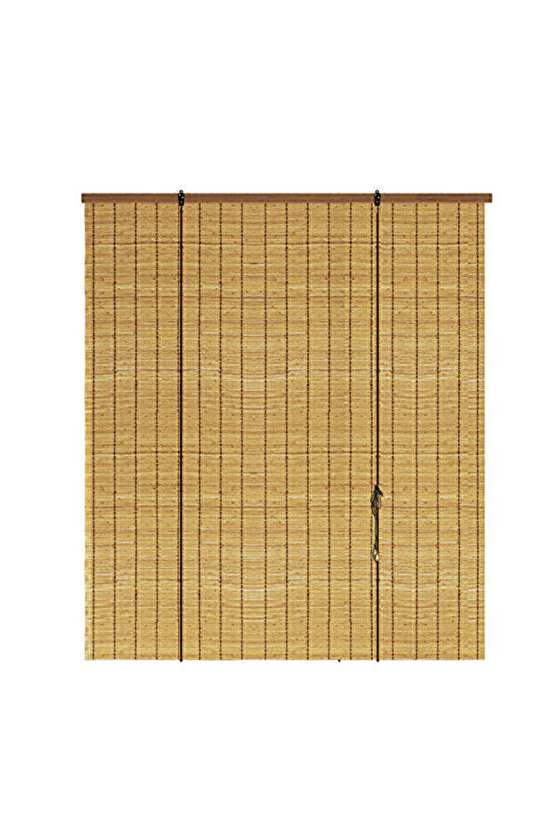 Stor Perde Ahşap Gör Bambu Kahve - 1