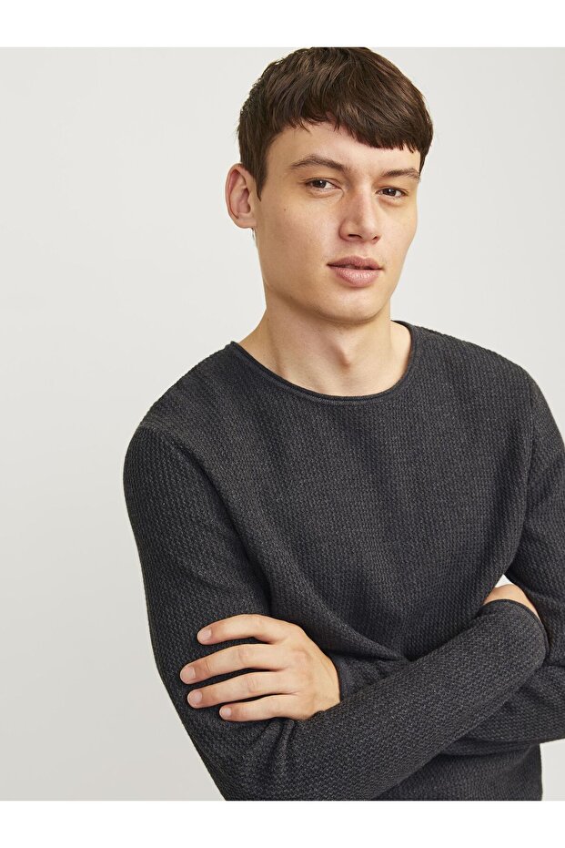 Strickpullover Einfarbig Strickpullover - 7