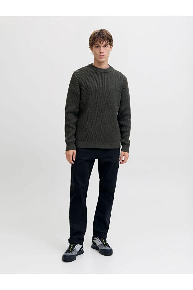 Strickpullover RDD Einfarbig Strickpullover - 4