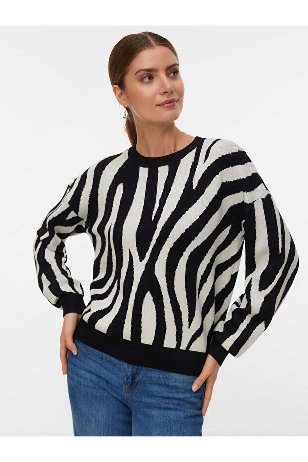 Strickpullover VMSILJEANIMAL Strickpullover - 4