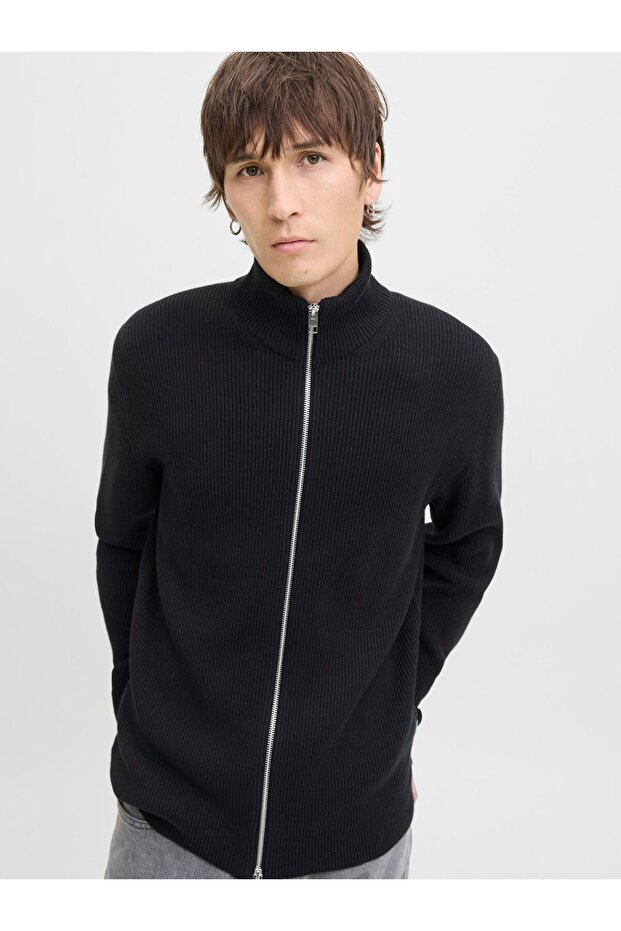 Strickjacke Einfarbig Strickjacke - 7