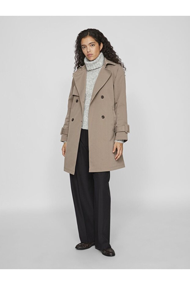 Trenchcoat Taillengürtel - 5