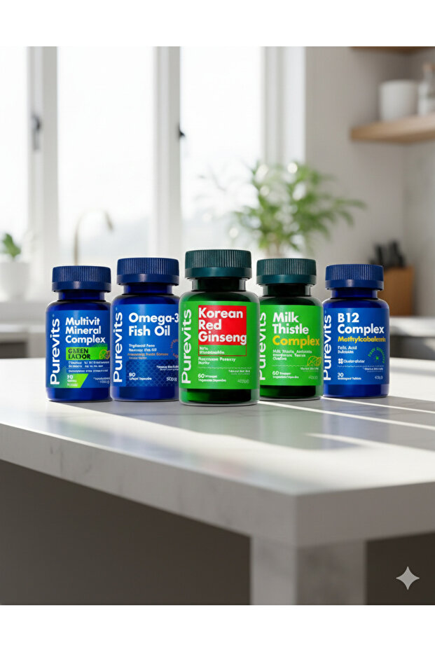 Bitkisel Ekstrakt & Vitamin Seti - 3