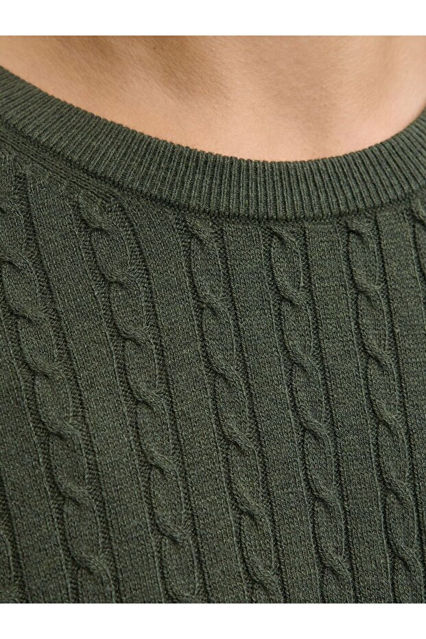 Strickpullover Einfarbig Strickpullover - 7