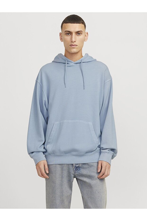 Kapuzenpullover Einfarbig Kapuzenpullover - 1