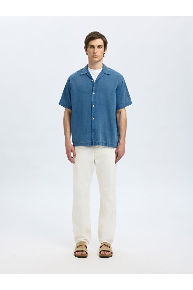 Jeanshemd Kurzarm - 4