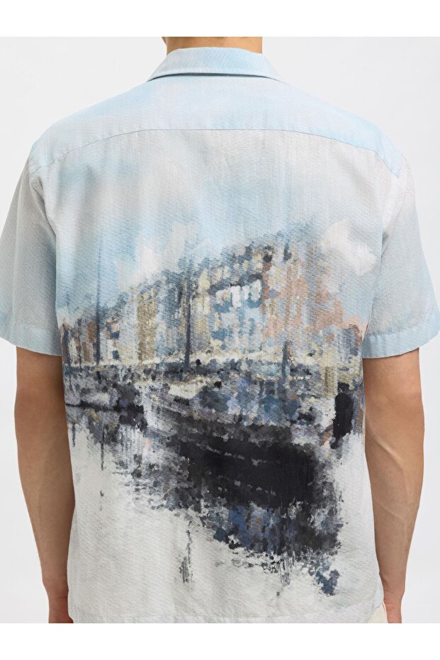 Kurzarmhemd Print - 6