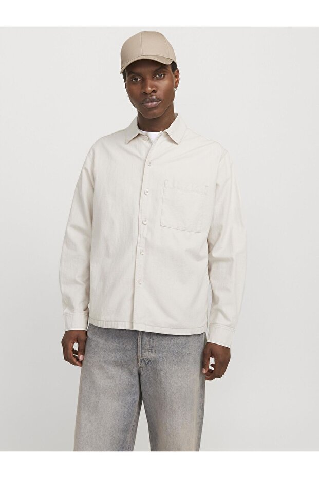 Overshirt mit weiter Passform - 1