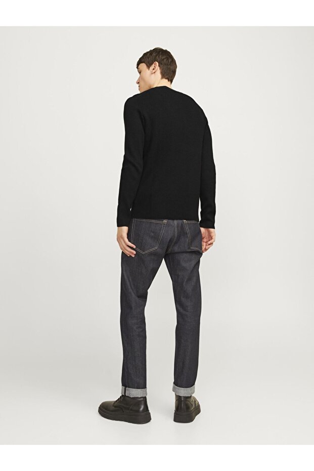 Strickpullover Einfarbig Strickpullover - 3