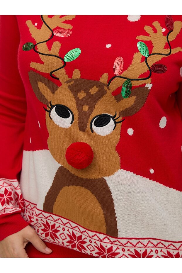 Strickpullover VMCFROSTYDEER Strickpullover - 5