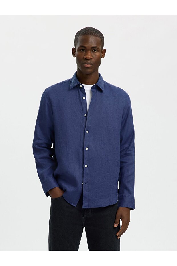 Hemd 100% Leinen - 1