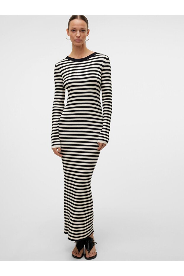 Strickkleid VMOPAL Langes Kleid - 5