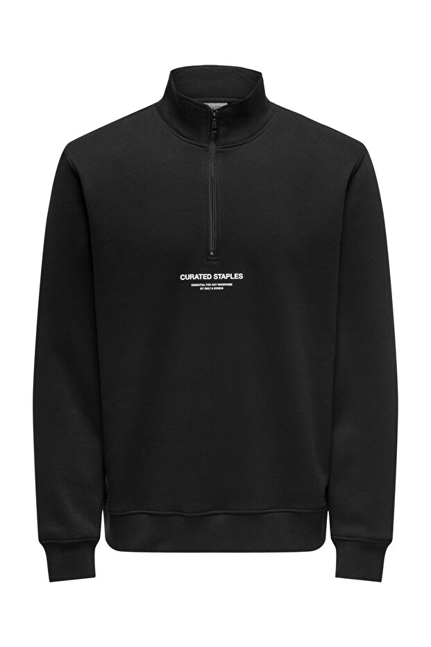 Sweatshirt mit Rundhalsausschnitt - 2