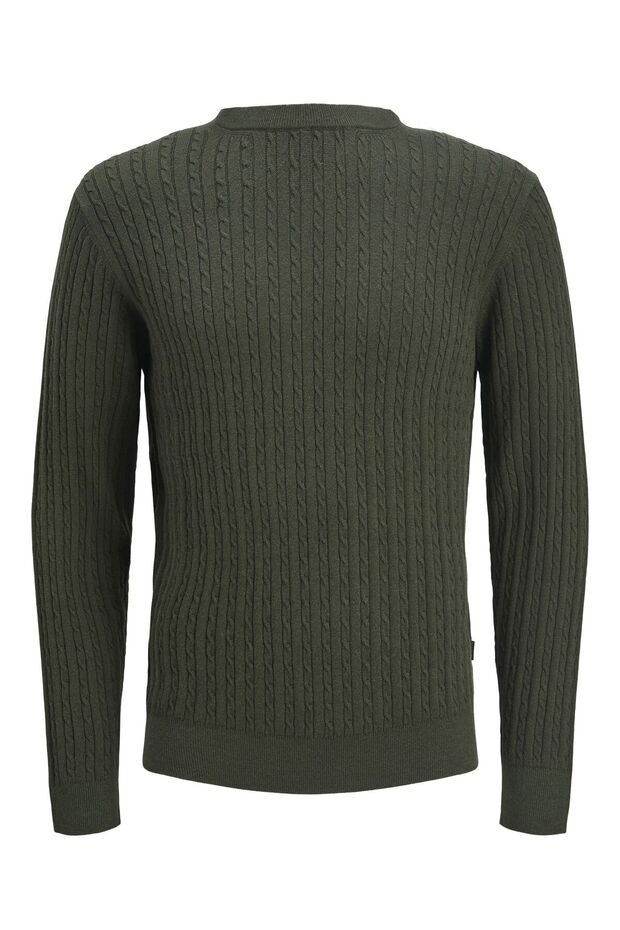 Strickpullover Einfarbig Strickpullover - 3