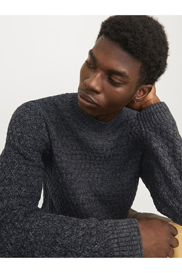 Strickpullover Einfarbig Strickpullover - 7